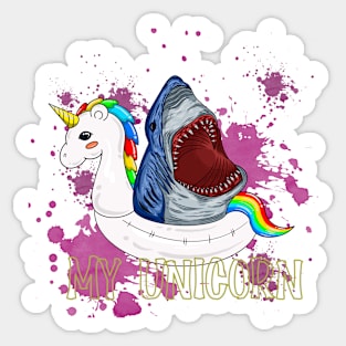 My unicorn Sticker